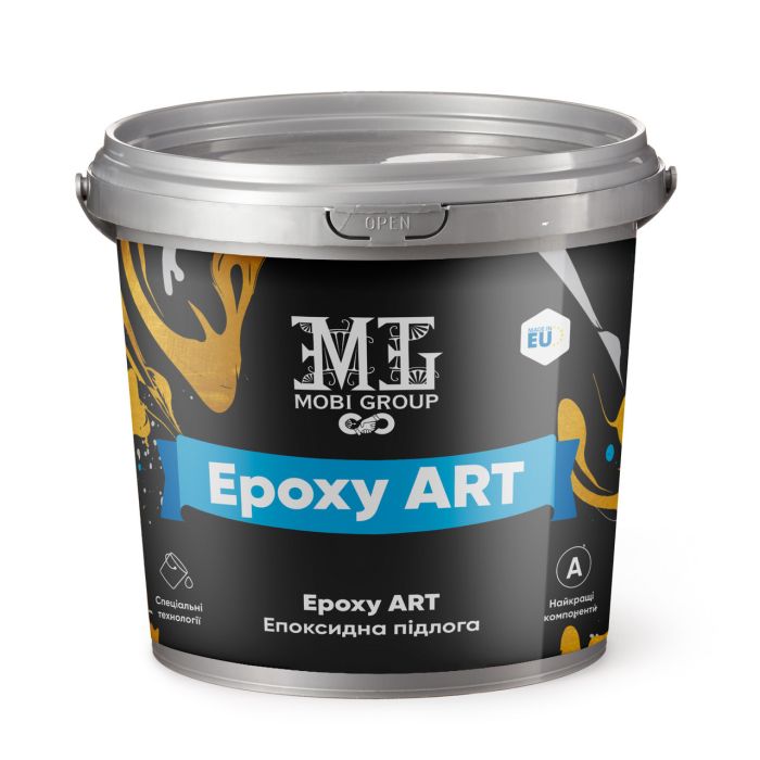 Эпоксидный наливной пол Epoxy ART 4.5 кг Белый