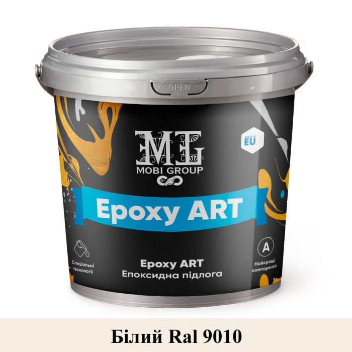 Эпоксидный наливной пол Epoxy ART 4.5 кг Белый