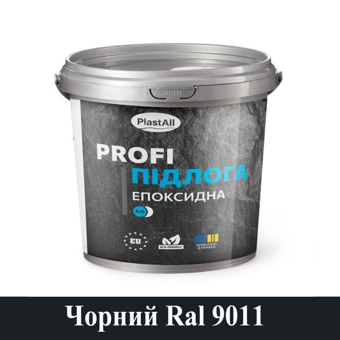 Эпоксидный наливной пол Plastall 10 кг Черный