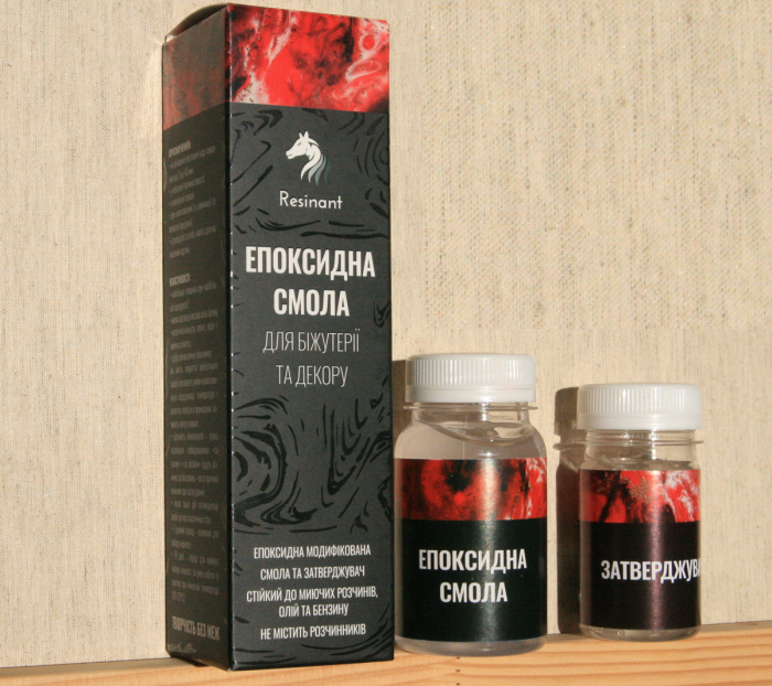 Эпоксидная ювелирная смола для творчества, бижутерии, декора, картин MultiChem 150 грамм