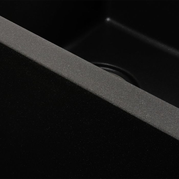 Гранитная мойка для кухни Platinum 7850 HARMONY матовый Морион