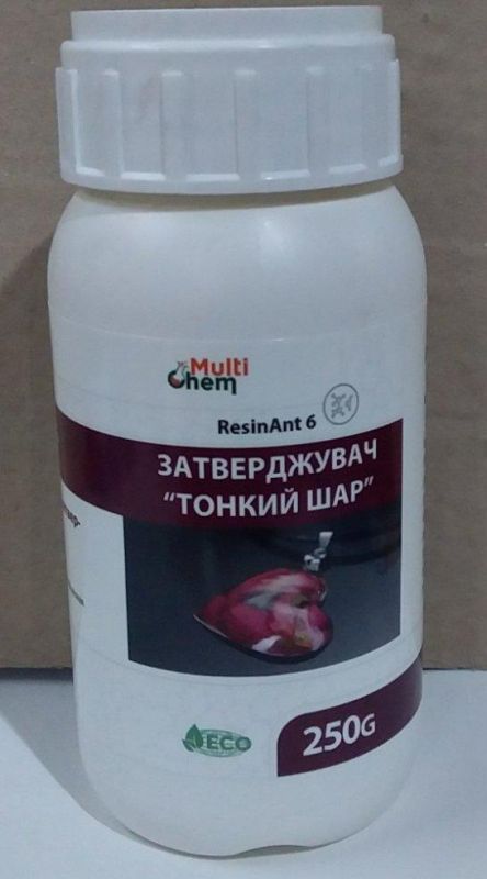 Прозрачный отвердитель для эпоксидной смолы ResinAnt 6 ДЭТА 130 г