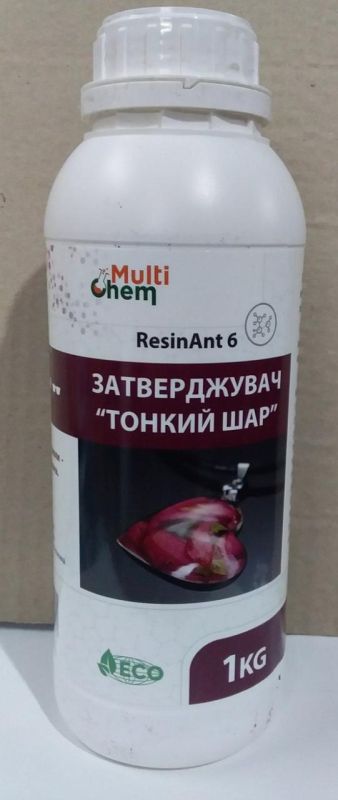 Прозрачный отвердитель для эпоксидной смолы ResinAnt 6 ДЭТА 1 кг