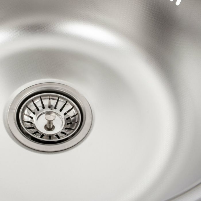 Кухонная мойка из нержавеющей стали Platinum ДЕКОР 4539 (0,6/170 мм), R