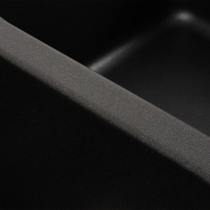 Гранитная мойка для кухни Platinum 7950 Equatoria матовый Морион