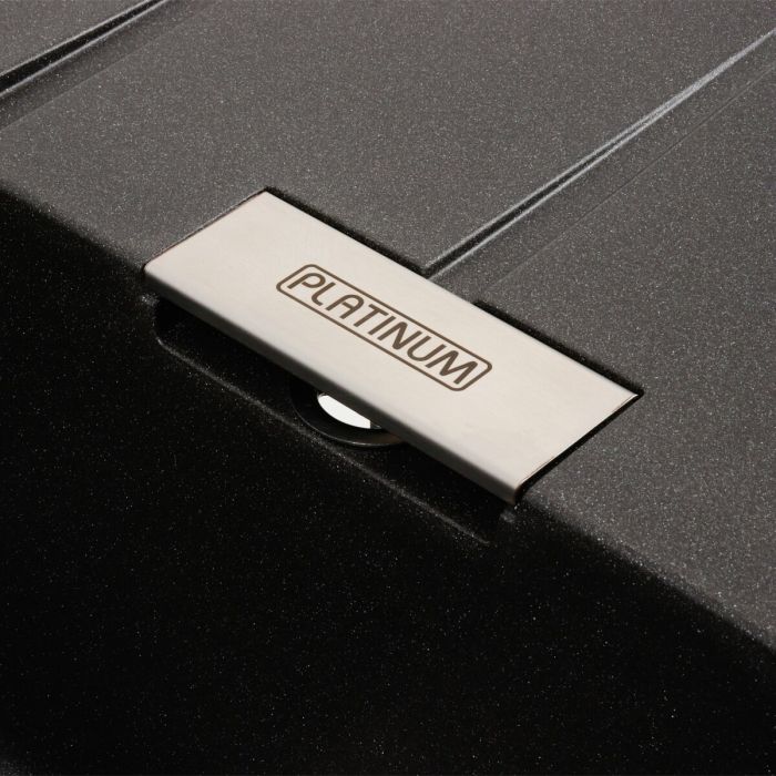 Гранитная мойка для кухни Platinum 7850 ROMA матовый Морион