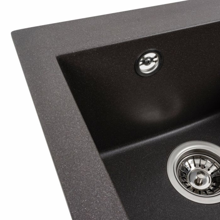 Гранитная мойка для кухни Platinum 4150 SOKIL матовый Гренадин