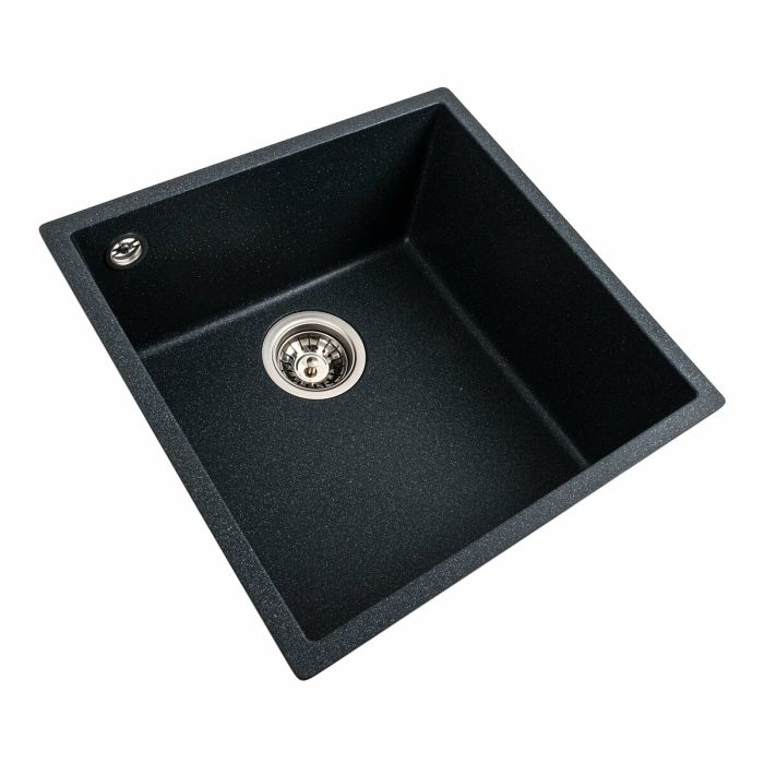 Гранітне миття для кухні Platinum 4040 RUBA матовий антрацит