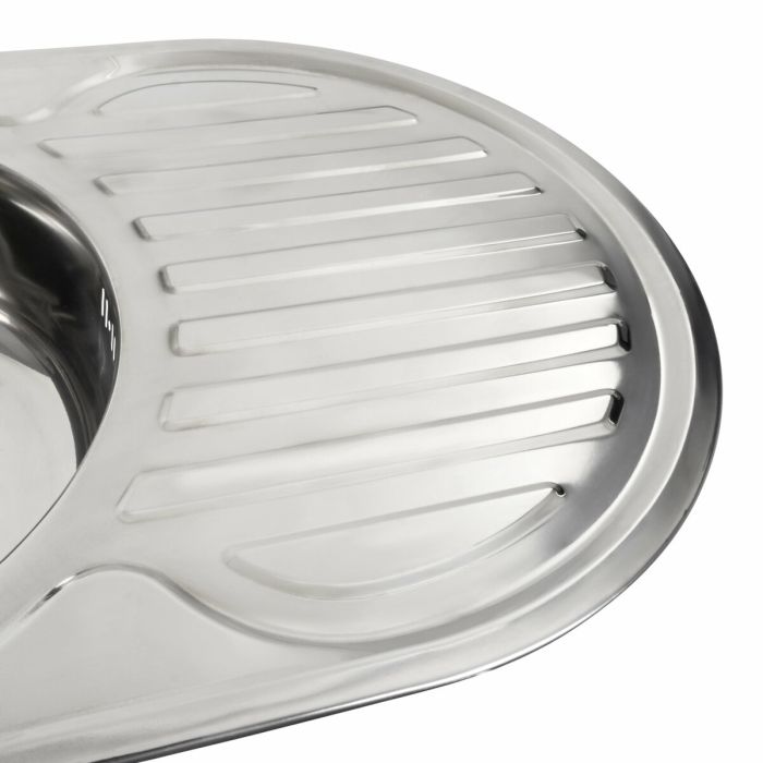 Кухонная мойка из нержавеющей стали Platinum 7750 ПОЛИРОВКА (0,6/170 мм), L