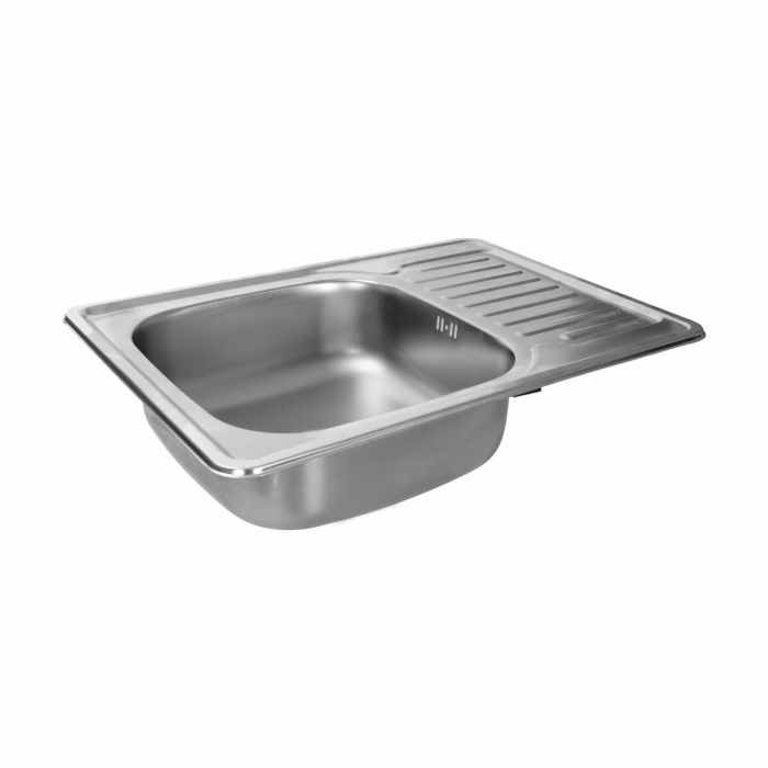Кухонная мойка из нержавеющей стали Platinum 7050 САТИН (0,8/180 мм)