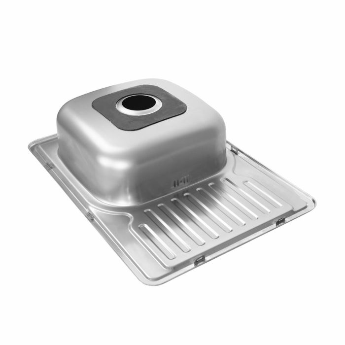 Кухонная мойка из нержавеющей стали Platinum 7050 САТИН (0,8/180 мм)