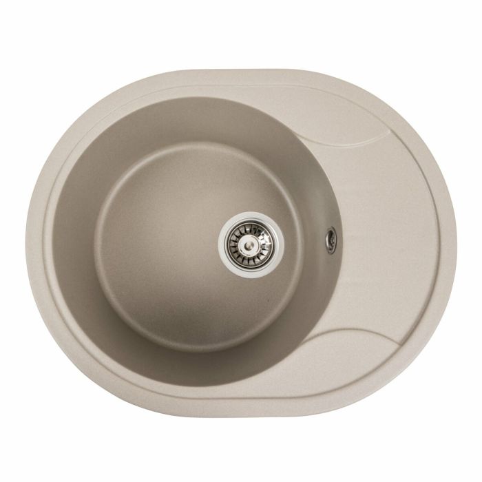Гранитная мойка для кухни VALESO 5847 ONYX матовый Титан