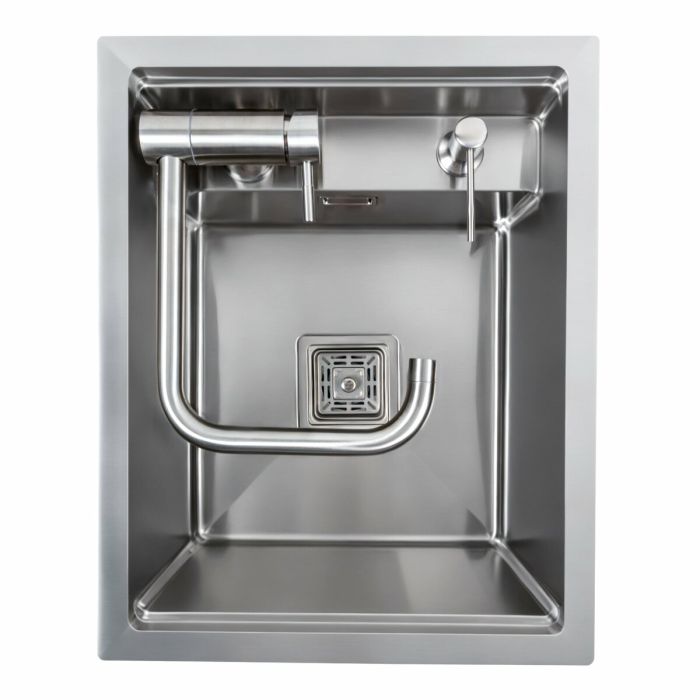 Кухонная мойка скрытая нержавеющая сталь Platinum TZ 40*50