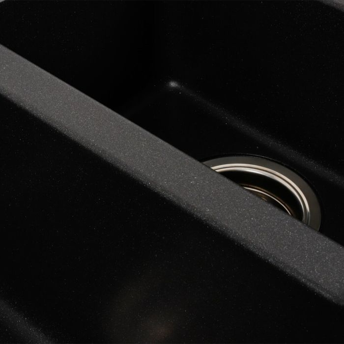 Гранитная мойка для кухни Platinum 7850W TOSKANA матовый Морион