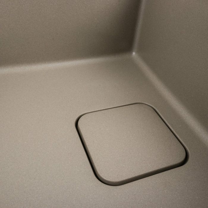 Гранітне миття для кухні VALESO 7850 CUBE матовий Титан