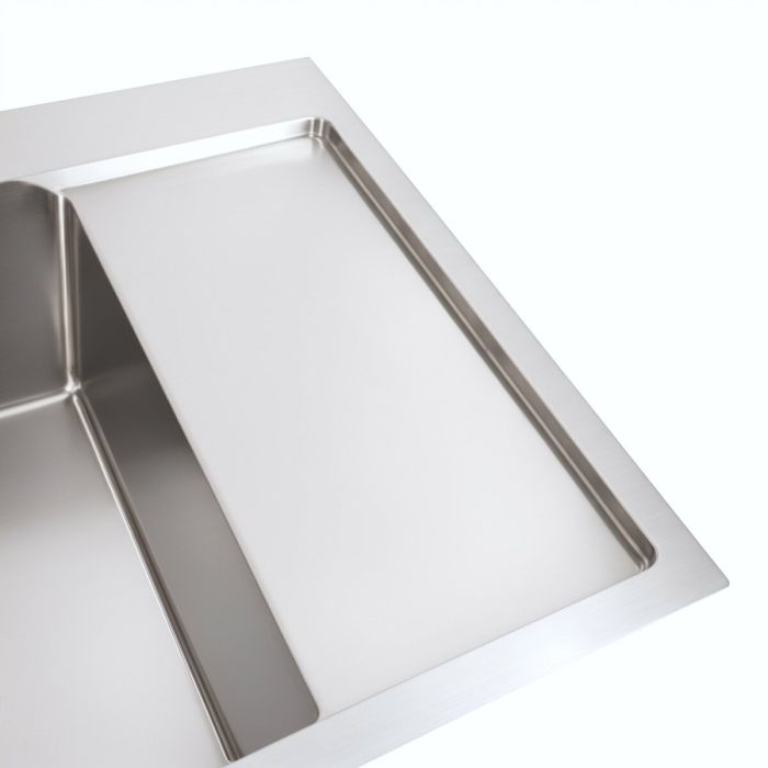 Мойка Platinum Handmade 650x500x230 L нержавеющая сталь (квадратный сифон 3,0/1,0)