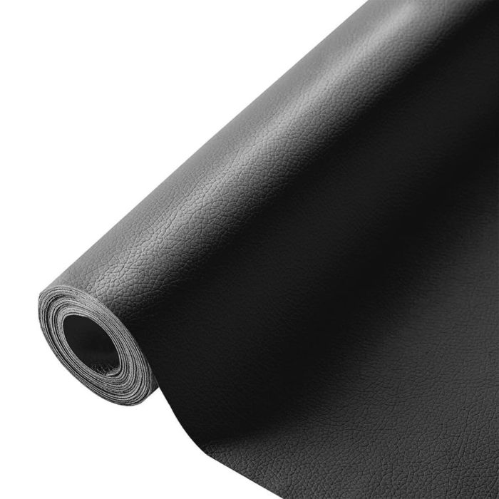 Самоклеющая экокожа в рулоне 1.37*3m*0.5mm BLACK (D) SW-00001413