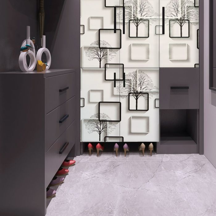 Самоклеящаяся пленка дерево с квадратами 0,45х10м SW-00001263