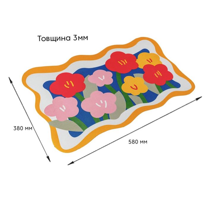 Влагопоглощающий коврик 38*58CM*3MM(D) SW-00002562