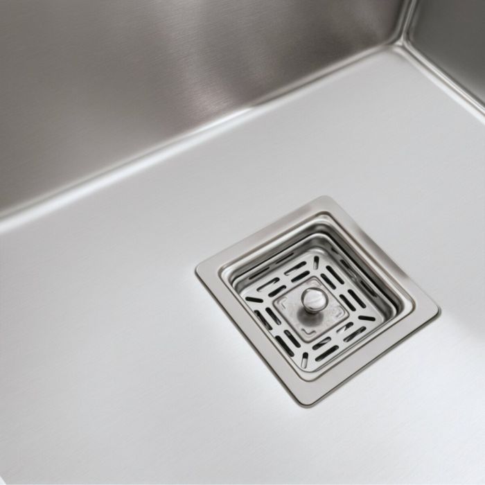 Мойка Platinum Handmade 780х430х220 L нержавеющая сталь (квадратный сифон, 3.0/1.0)