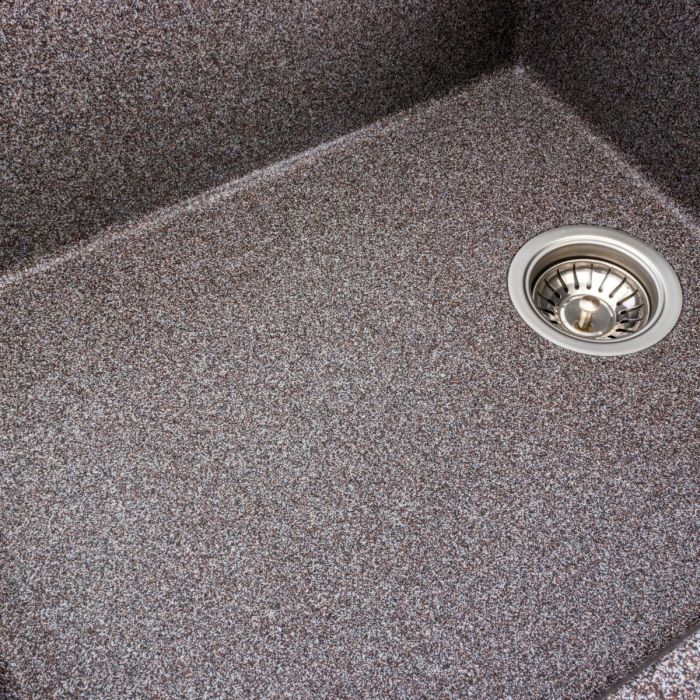 Гранитная мойка для кухни Platinum 8650 DIAMOND матовая (микс)