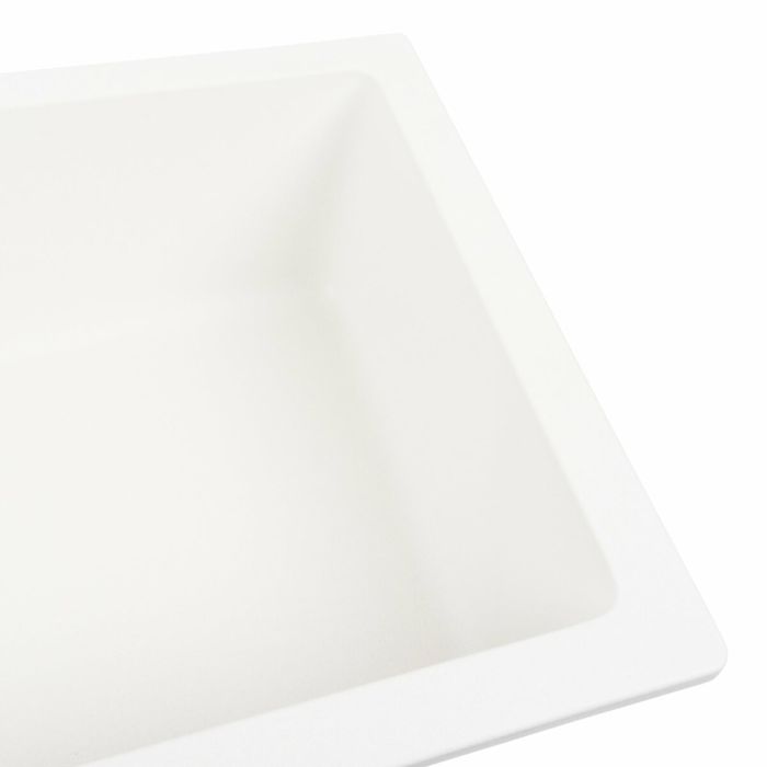 Гранитная мойка для кухни Platinum 7945 Paruana матовая Белая