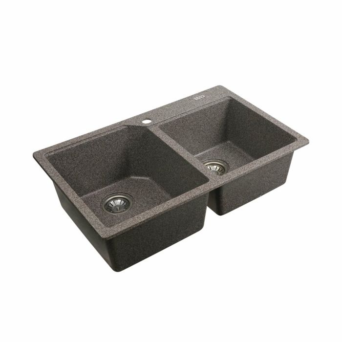 Гранитная мойка для кухни Platinum 7850 HARMONY матовая Микс, L