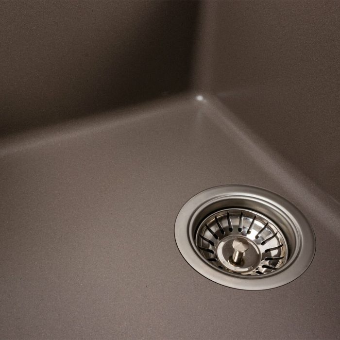 Гранитная мойка для кухни Platinum 6550 INTENSO матовая Дюна