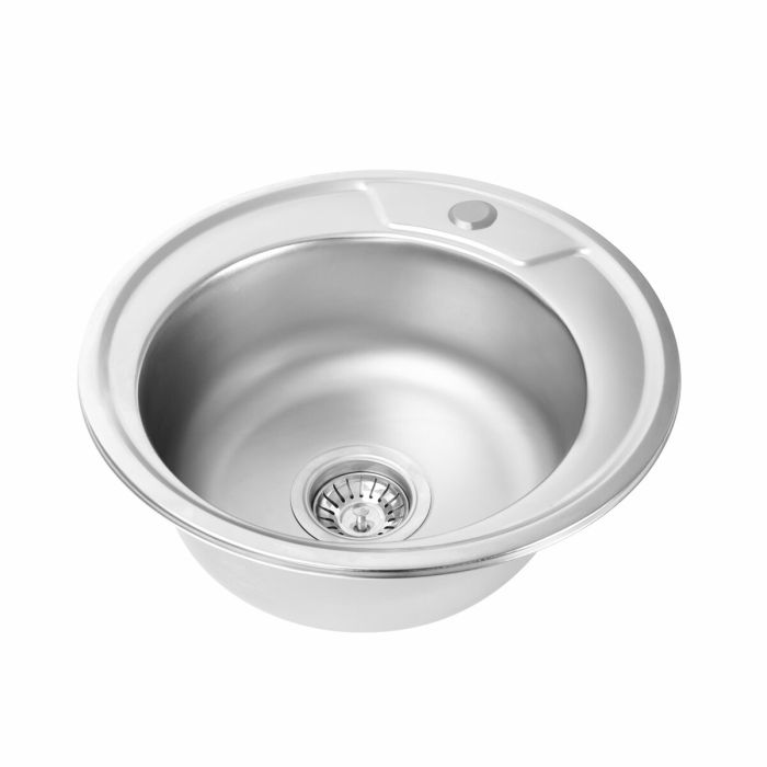 Кухонная мойка из нержавеющей стали Platinum САТИН 450 (0,6/170 мм)