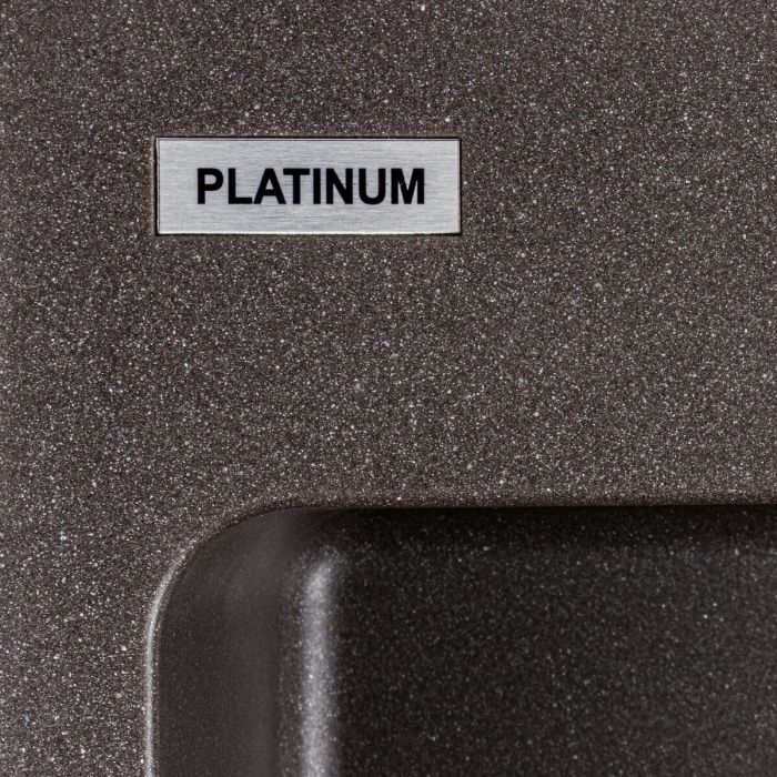 Гранитная мойка для кухни Platinum 7850 Bogema матовый Гренадин