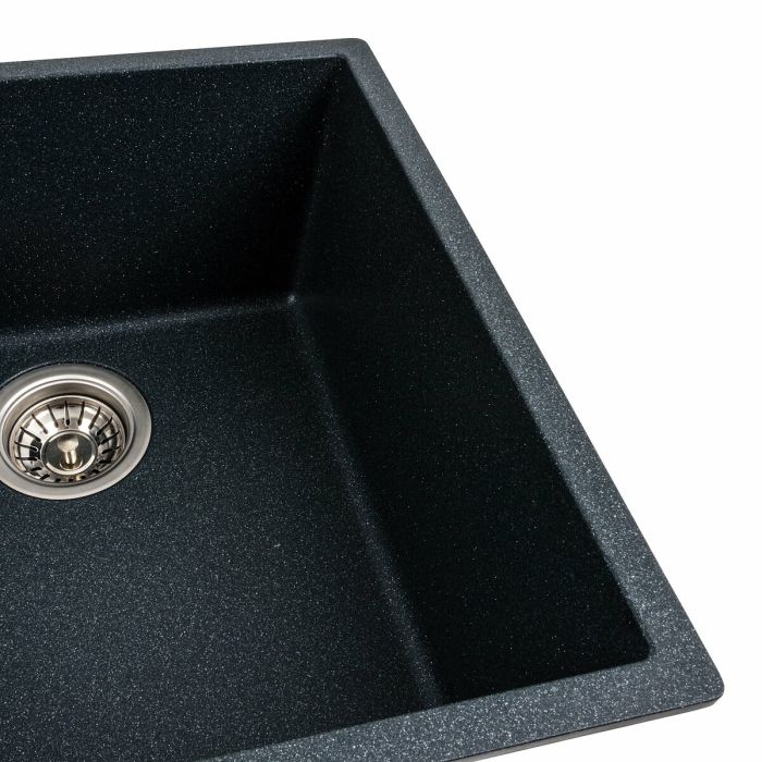 Гранітне миття для кухні Platinum 4040 RUBA матовий антрацит