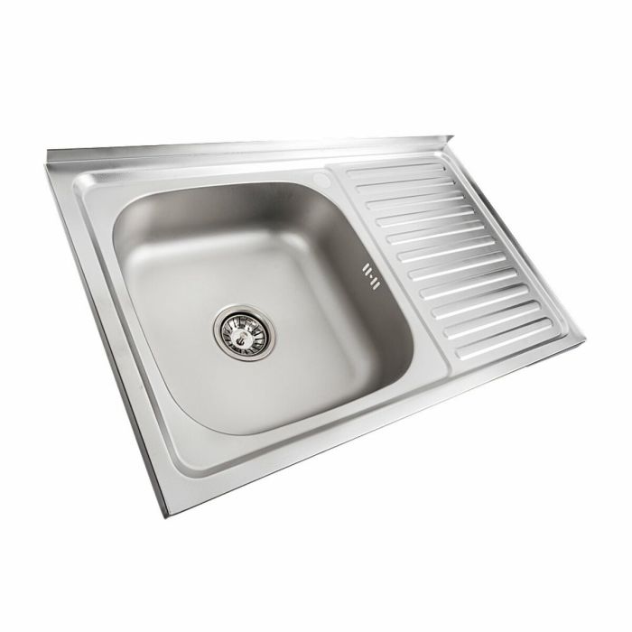 Кухонная мойка из нержавеющей стали Platinum ДЕКОР 8050 L (0,7/160 мм)