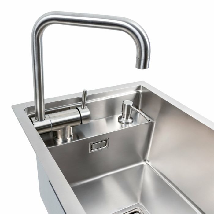 Кухонная мойка скрытая нержавеющая сталь Platinum TZ 40*50