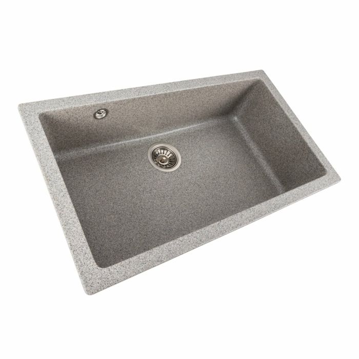 Гранитная мойка для кухни Platinum 7945 Paruana серая