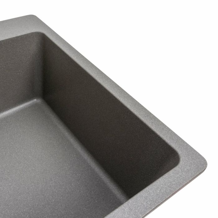 Гранітне миття для кухні VALESO 7850 Bogema матова (сірий мусон), ЦЕНТР