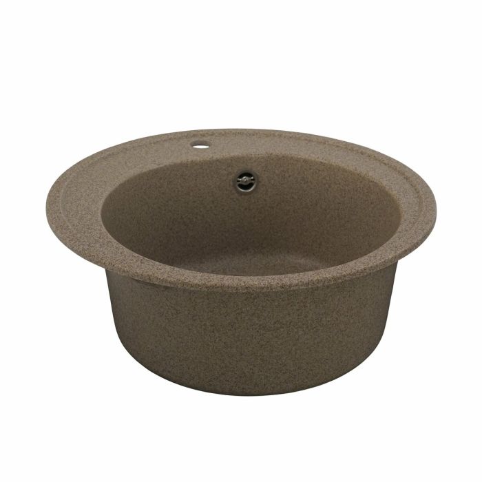 Гранітне миття для кухні VALESO 510 LUNA матова Карамель