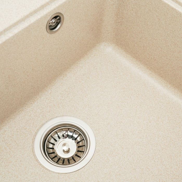 Гранітне миття для кухні Platinum 5852 VESTA матова Сафарі