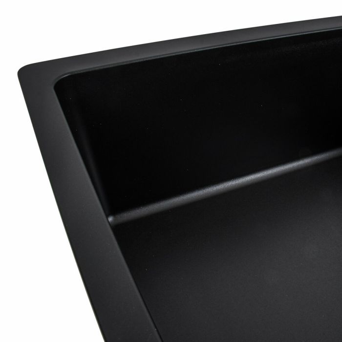 Гранитная мойка для кухни Platinum 7850 ROMA матовая (черная), R