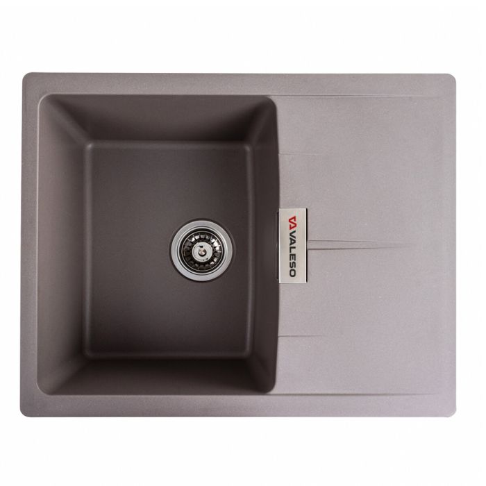 Гранитная мойка для кухни VALESO 6250 ZIRKONE матовая Дюна