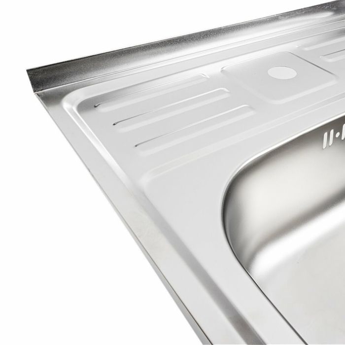 Кухонная мойка из нержавеющей стали Platinum САТИН 5060 (0,7/160 мм), Центр