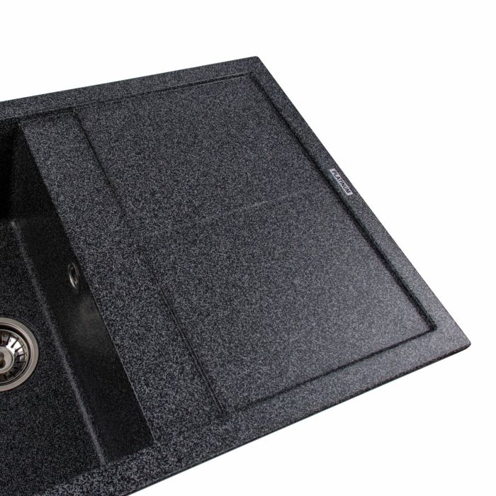 Гранітне миття для кухні Platinum 7950 Selena матова Графіт, L