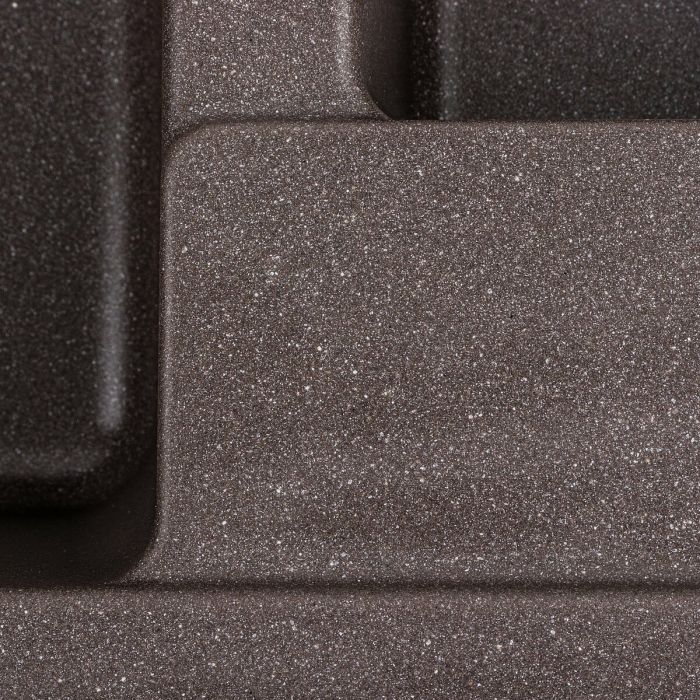 Гранитная мойка для кухни VALESO 7850W TOSKANA матовый Гренадин