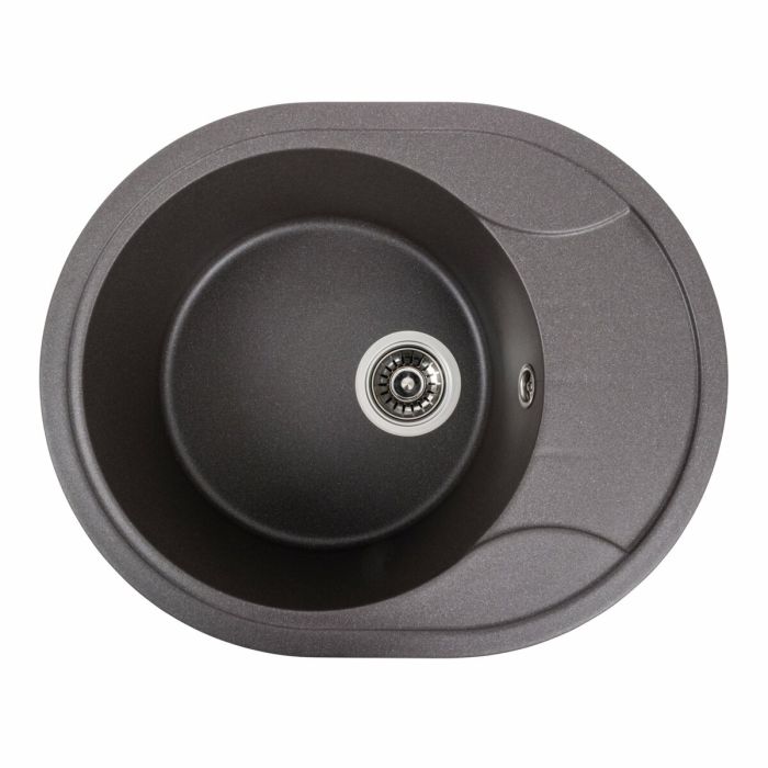 Гранитная мойка для кухни VALESO 5847 ONYX матовый Гренадин