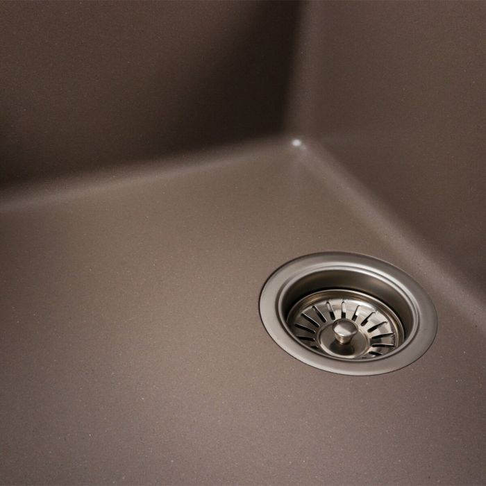 Гранитная мойка для кухни VALESO 7850W TOSKANA матовая Дюна
