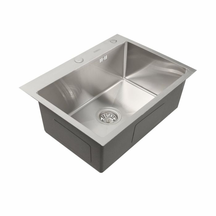 Кухонная мойка Platinum Handmade 600х450х220 (толщина 3,0/1,5 мм + дозатор в комплекте)