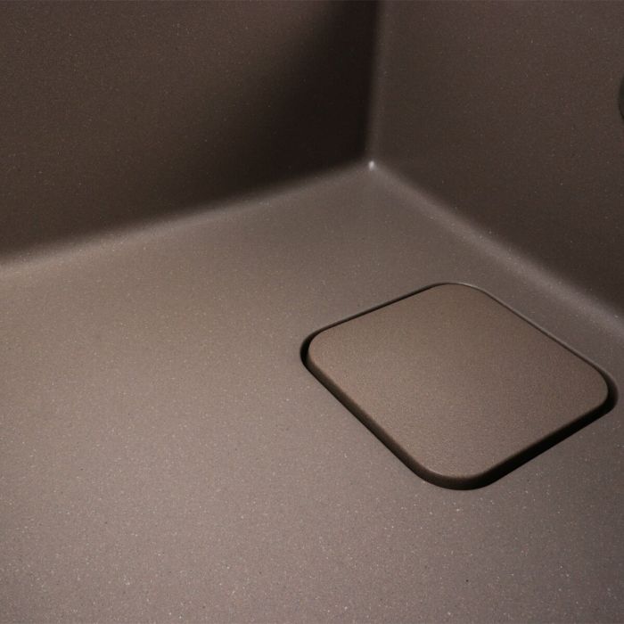 Гранітне миття для кухні VALESO 7850 CUBE матова Дюна