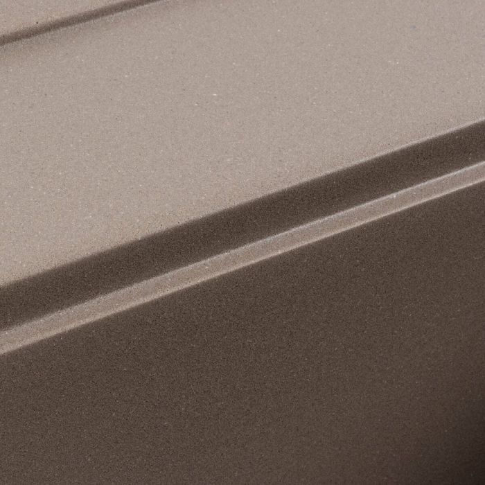 Гранитная мойка для кухни Platinum 5149 FIESTA матовая Дюна, ЦЕНТР