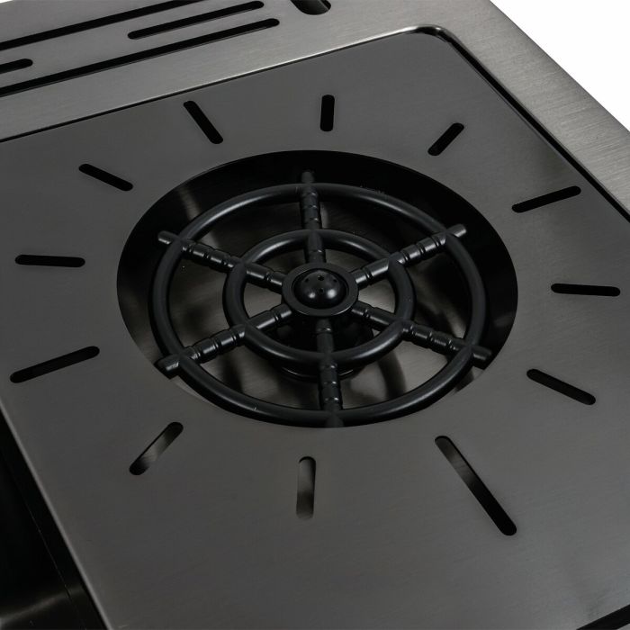 Мийка кухонна чорна PVD 78*46 Platinum Handmade