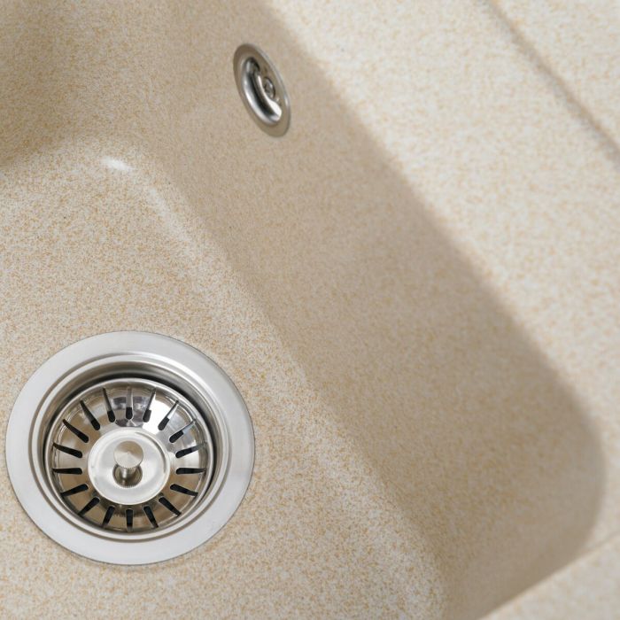 Гранитная мойка для кухни Platinum 4050 KORRADO матовая Сафари, L