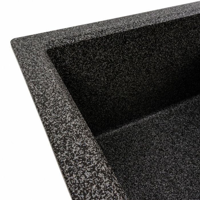 Гранітне миття для кухні VALESO 7843 SOLID матовий Графіт
